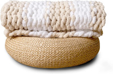 Coperta a Maglia Grossa, 100%