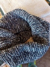 scalda collo unisex fatto a mano seta grezza e lana