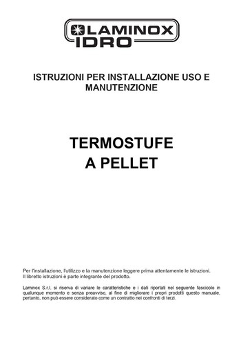 Manuale installazione uso - manuale,