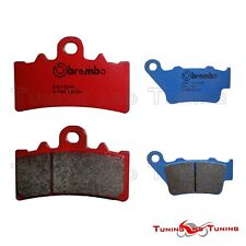 Pastiglie Freno BREMBO Anteriori SA + Posteriori CC PER KTM DUKE 390 2013 2014