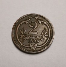 AUSTRIA 2 HELLER FRANZ JOSEPH