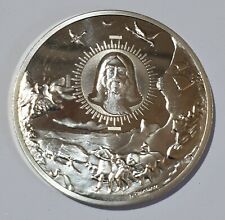 Medaglia moneta Giubileo 2000 Iubilaeum A.D. 2000 volto gesu fdc proof F140