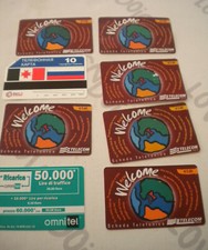 Lot of phone cards and