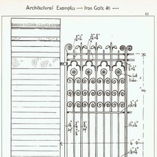 1898 Wrought Iron Gate