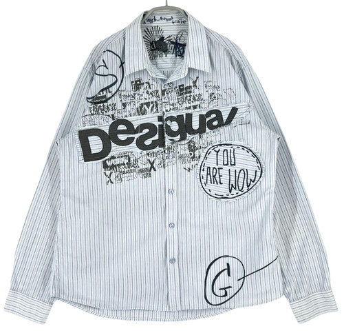 Desigual camicia casual uomo - desigual,