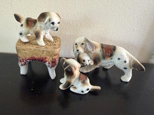 Lotto statuine biscotto setter