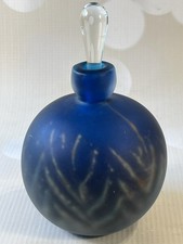 Unusual Signed MDINA Art Glass