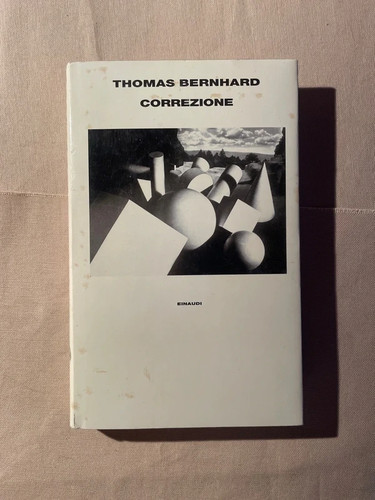 Correzione thomas bernhard - correzione,