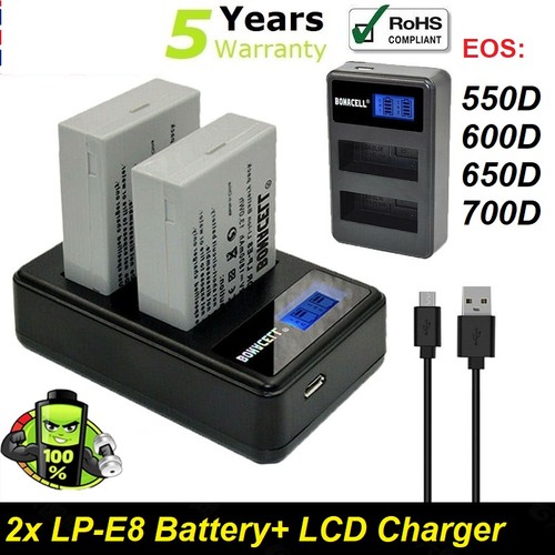 Batteria 1800mah per - batteria, canon
