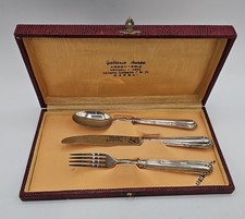 Set di 3 posate antiche in