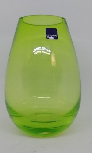 Vaso cristallo verde - cristallo,