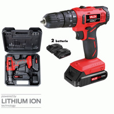 VALEX TRAPANO AVVITATORE C/PERCUSSIONE BATTERIA FAMILY-TECH2V IMPACT 218 1429434