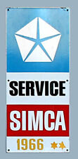 SIMCA SERVICE     Tabella