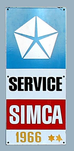Simca service tabella - ,