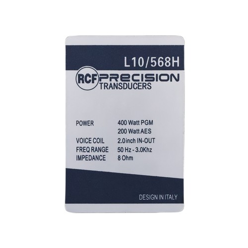 Rcf l10 568h adesivo - l10/568h,