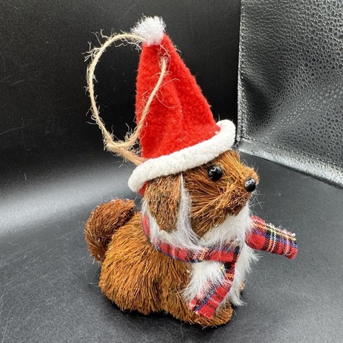 Babbo natale cane decorazione - natale,
