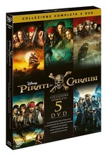 5 Dvd I PIRATI DEI CARAIBI -