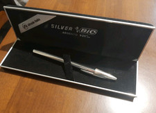 BIC Silver Pen Penna a sfera in Argento massiccio 925 Limited Vintage