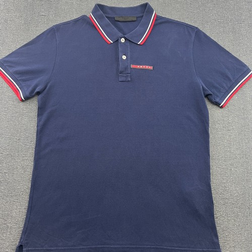 Prada red tab - polo, mens