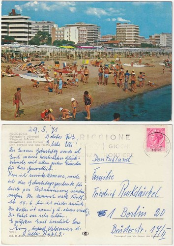 Riccione targhetta giochi - riccione, "giochi