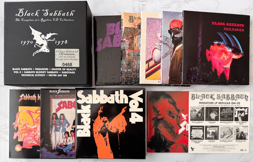 Black sabbath the complete 70s - black,