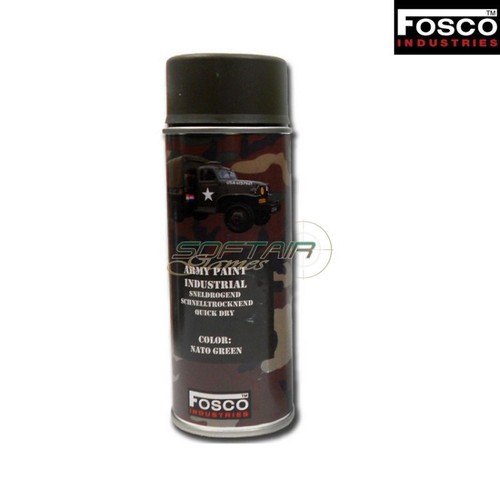 Vernice spray nato green fosco - spray,