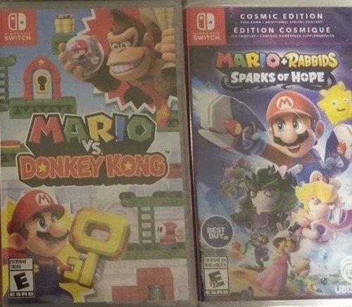 Mario donkey kong - vs,