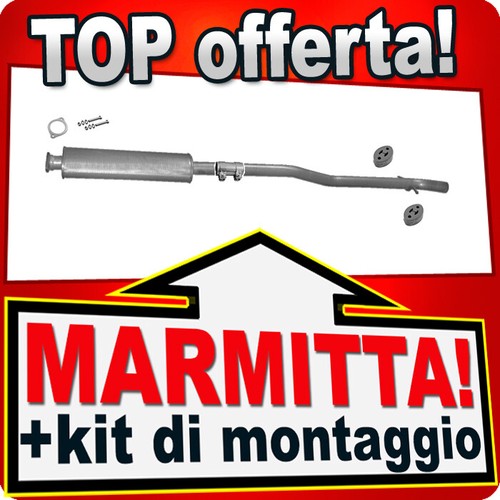 Silenziatore centrale per - silenziatore,