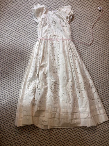 Abito rosso valentino cotone - valentino,