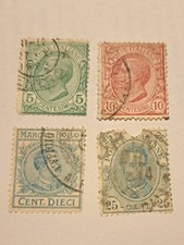 Francobolli Vittorio Emanuele