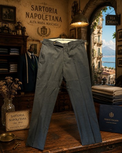 Pantalone abito gurkha panno - gurkha,