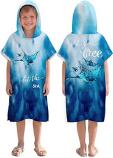 Poncho Da Surf Ad Asciugatura
