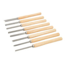SET SCALPELLI SGORBIE PER LEGNO INTAGLIO TORNIO 8pz SILVERLINE 303159