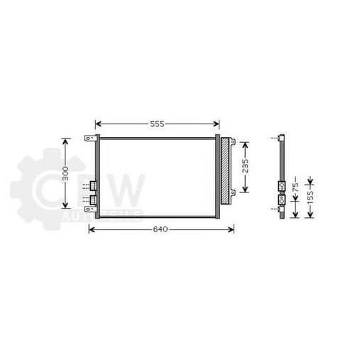 Condensatore climatizzatore - condensatore,