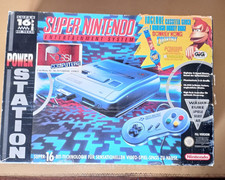 Super Nintendo SNES PAL Box Power Station | Donkey Kong Promo | Watch mint