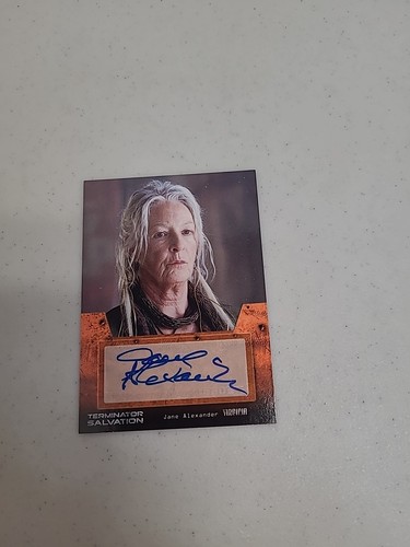 Biglietto autografo star jane - autografo,