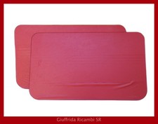 2x Pannello Rosso Porta Destra e Sinistra Fiat 500 F Ricambi Auto D Epoca