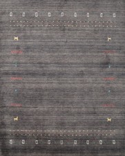 Grigio Quadrato Tappeto