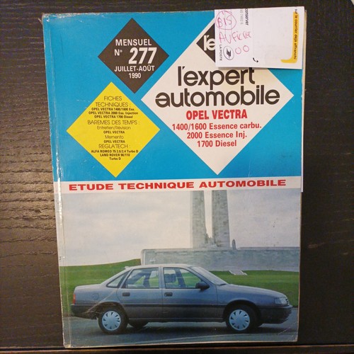 Revue technique opel vectra - technique, a