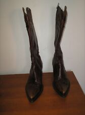 Stivali donna Nero Giardini n.38 marroni usati