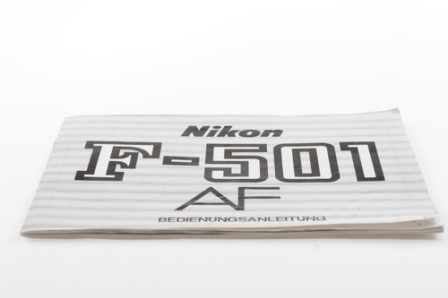 Nikon 501 manuale - f-501, di