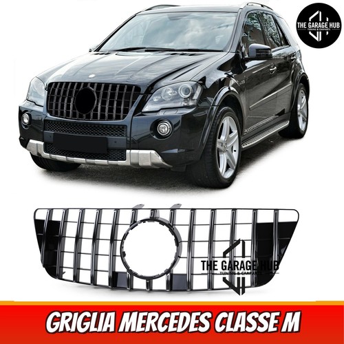 Griglia sportiva nera lucida - nera,