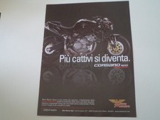 advertising Pubblicità 2007 MOTO MORINI CORSARO VELOCE 1200