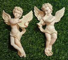 VTG White Resin Cherub