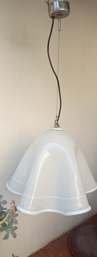 Lampadario anni vetro - lampadario,