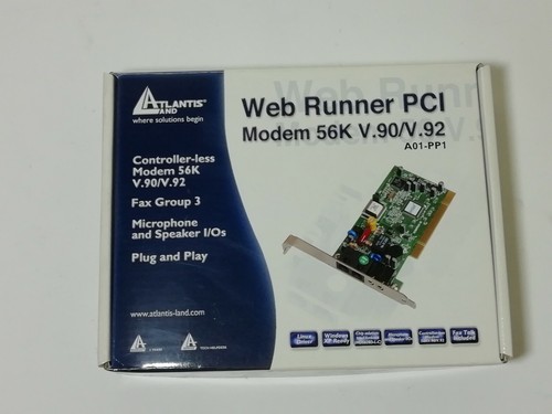 Atlantis web runner pci - web, modem