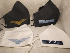 Mascherine tessuto Ricamate