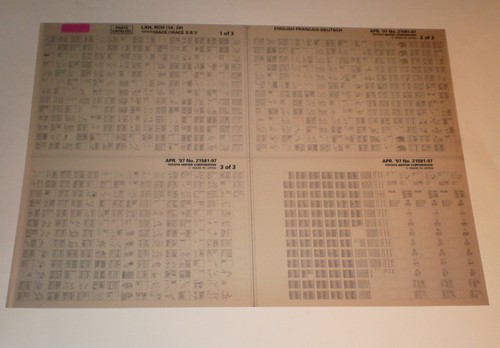 Microfiche catalogo ricambi - microfiche,