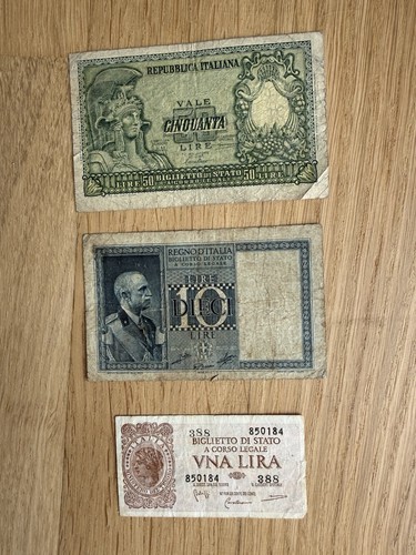 Lotto banconote regno - lotto,