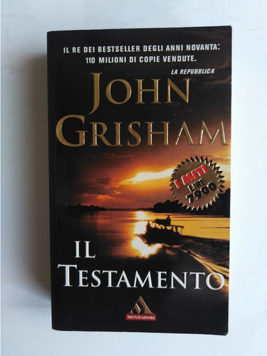 John grisham testamento - john,